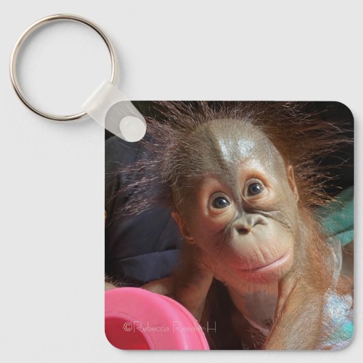 Porte-clés Orangutan Baby (Recto)