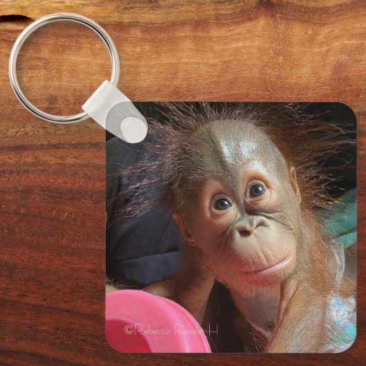 Porte-clés Orangutan Baby (Recto)