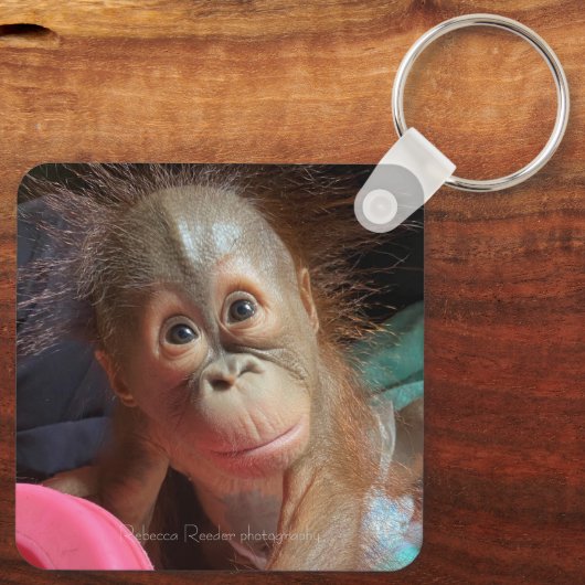 Porte-clés Orangutan Baby (Verso)