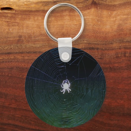 Porte-clés Orb Weaver Spider la nuit (Verso)