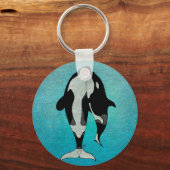Porte-clés Orca Blue (Recto)