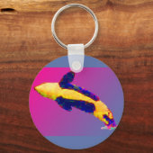Porte-clés Orca Killer Whale Breach dans des couleurs vives (Recto)