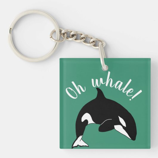 Porte-clés Orca Killer Whale- oh baleine! (Devant)