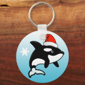 Porte-clés Orca Père Noël (Recto)