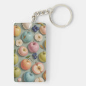 Porte-clés Orchard Whimsy : Fruits pastel (Dos)