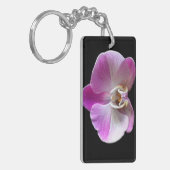 Porte-clés Orchid de Purple et White (Devant gauche)