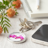 Porte-clés Orchidée (Côté)