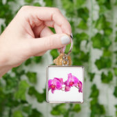 Porte-clés Orchidée (main)