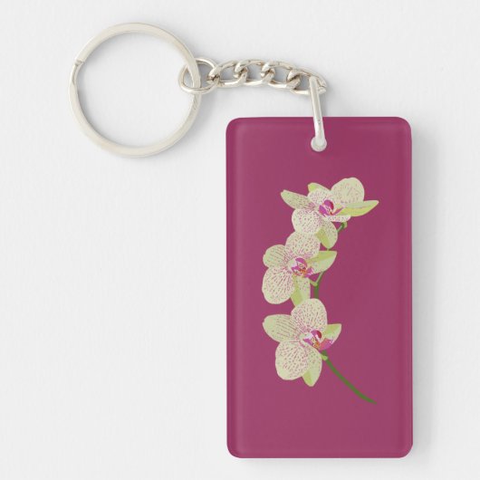 Porte-clés Orchidée (Devant)
