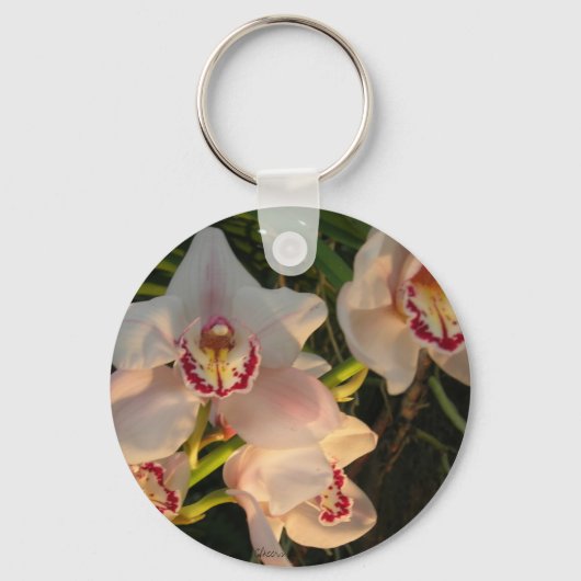 Porte-clés Orchidée (Recto)