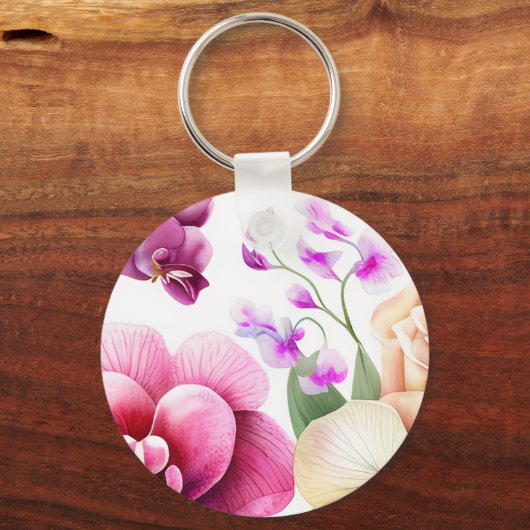 Porte-clés Orchidée Blast  (Verso)