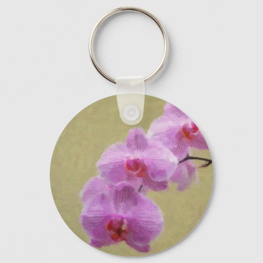 Porte-clés Orchidée de Phalaenopsis (Recto)