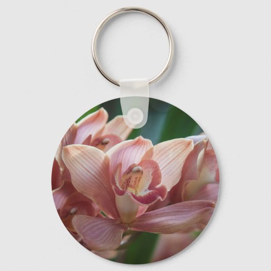 Porte-clés Orchidée de thé au lait (Recto)