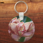 Porte-clés Orchidée de thé au lait (Recto)