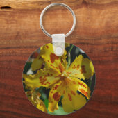 Porte-clés Orchidée jaune de Vero Beach (Recto)