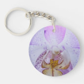 Porte-clés Orchidée rose (Devant)
