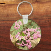 Porte-clés Orchidée rose (Recto)