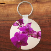 Porte-clés Orchidée rose (Verso)