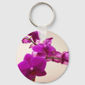 Porte-clés Orchidée rose (Verso)