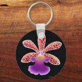 Porte-clés Orchidée tropicale Oerstedella (Recto)