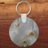 Porte-clés Orchidées blanches sur un porte - clé (Recto)