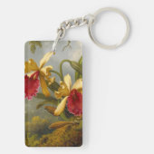 Porte-clés Orchidées et colibri Heade (Dos)