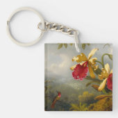 Porte-clés Orchidées et colibri Heade (Devant)