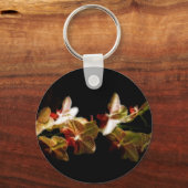 Porte-clés orchidées rayées (Recto)