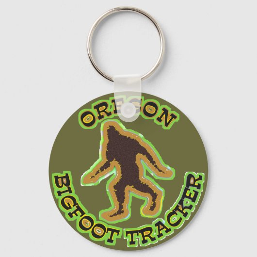 Porte-clés Oregon Bigfoot Tracker (Recto)