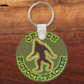 Porte-clés Oregon Bigfoot Tracker (Recto)