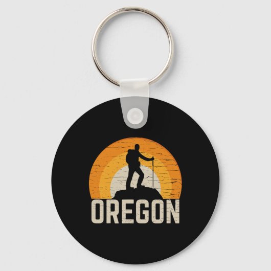 Porte-clés Oregon Randonnée (Recto)