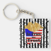 Oreiller 'In Fries We Trust' 