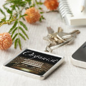 Porte-clés Organiste à votre porte - clé de service (Côté)