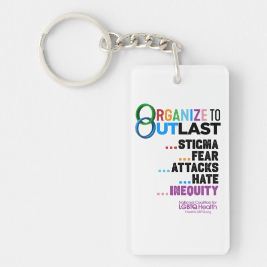 Porte-clés Organize to Outlast Keychain (Devant)