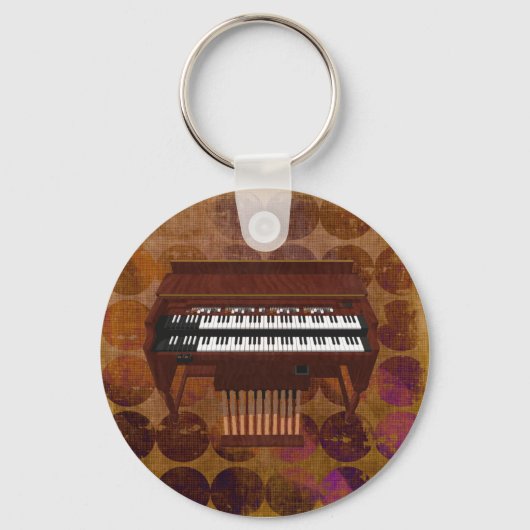 Porte-clés Orgue double décker : Modèle 3D : Porte - clé (Recto)