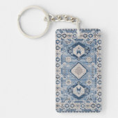 Porte-clés Oriental Antique Bleu Kilim Rug (Devant)
