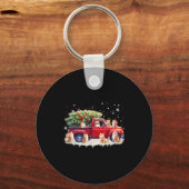 Porte-clés Oriental Cat Red Truck Christmas Tree Santa Ugly X (Recto)
