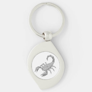 Porte-clés origami scorpion