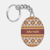 Porte-clés Originaire de l'ethnie du sud-ouest motif (Devant gauche)