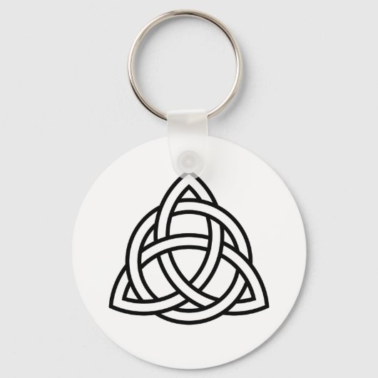 Porte-clés Original Celtic Triquetra Knot black icon (Recto)