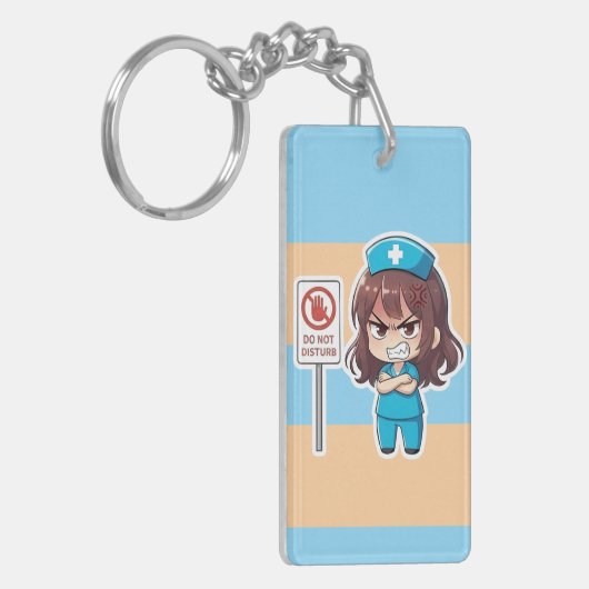 Porte-clés Original Chibi Nurse 2.0 - Focus Mode (Devant gauche)
