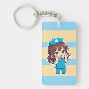 Porte-clés Original Chibi Nurse 3.0 - Ok