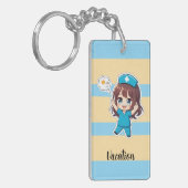 Porte-clés Original Chibi Nurse 3.0 - Vacances (Devant gauche)