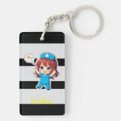 Porte-clés Original Chibi Nurse 3.0 - Vacation Time (Dos)
