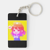 Porte-clés Original Chibi Nurse - Sassy Nursing Life (Dos)