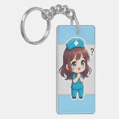 Porte-clés Original Chibi Nurse - The Questioning Moment (Devant gauche)