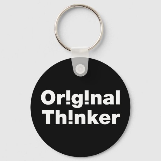 Porte-clés Original Thinker (Recto)