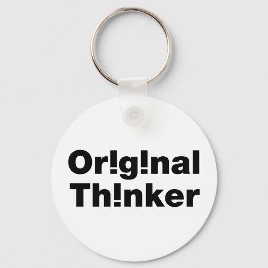 Porte-clés Original Thinker (Recto)