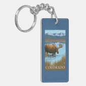 Porte-clés Orignaux DrinkingColorado (Devant gauche)