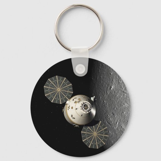 Porte-clés Orion Spacecraft en Orbite lunaire (Recto)